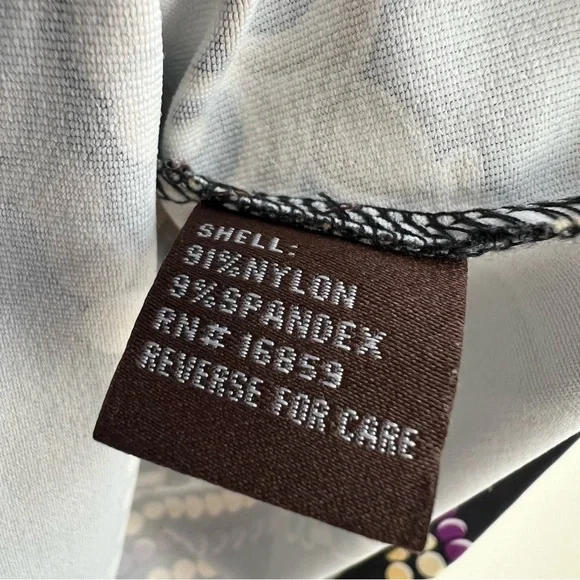 J. McLAUGHLIN Catalina Cloth Signature Tee 3/4 Sleeve Top Chain Jewels Small - Picture 7 of 11